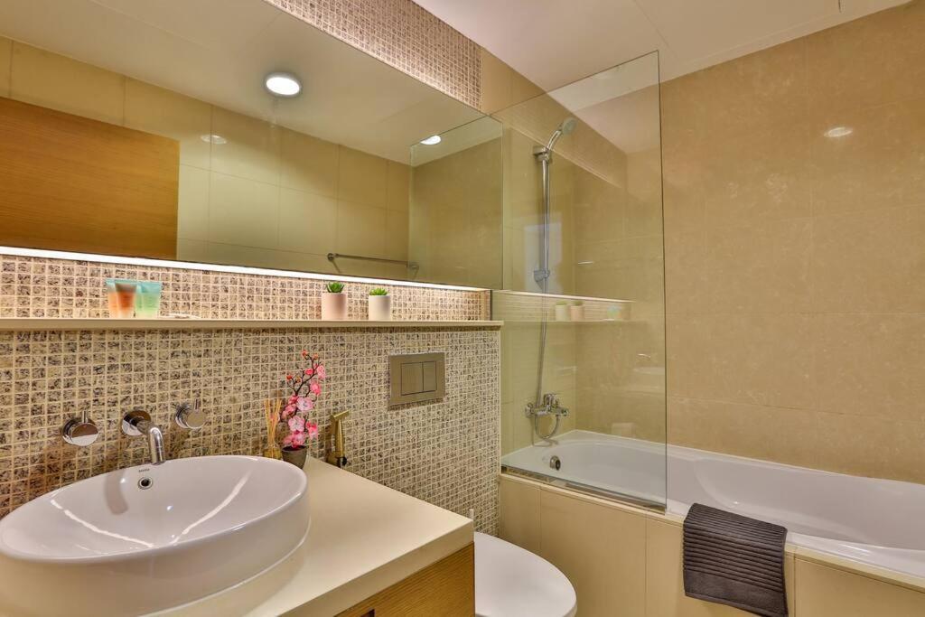 Lux 1Br 2 Min To Burj Khalifa Lejlighed Dubai Eksteriør billede